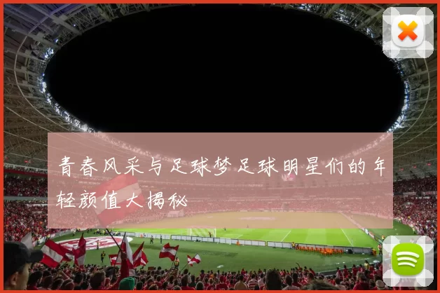 青春风采与足球梦足球明星们的年轻颜值大揭秘